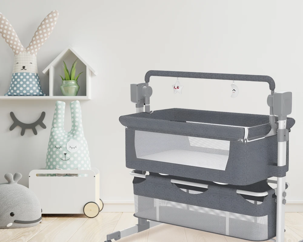 modern rocking bassinet