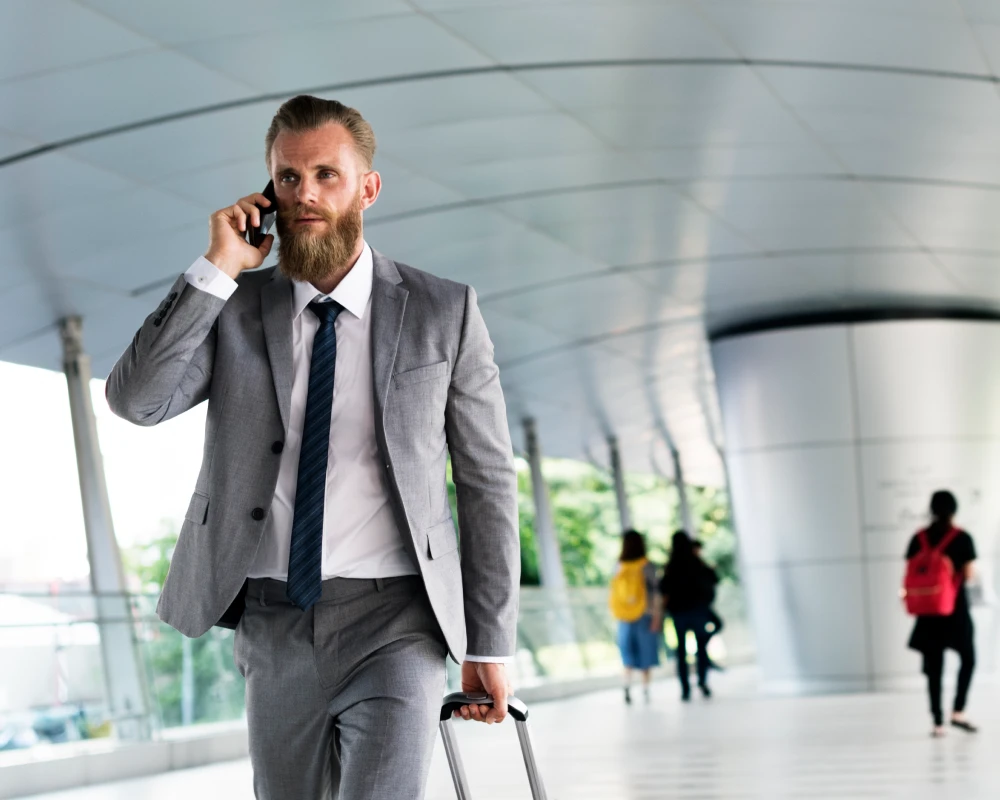 leather carry on luggage bag